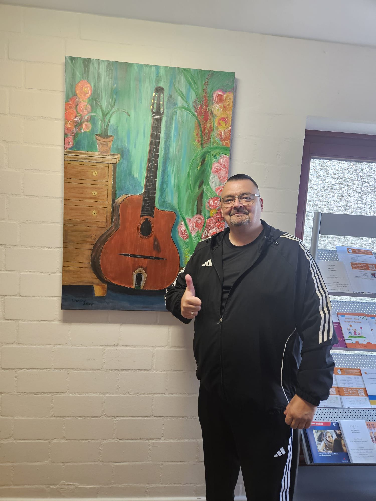 Besonderes Gemälde von Wawau Adler erhalten